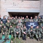 Участники игры Контра на петербургском полигоне