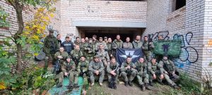 Участники игры Контра на петербургском полигоне