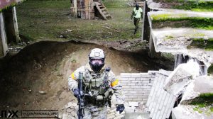 Участник турнира десяток на петербургском полигоне