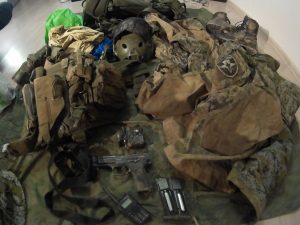 Снаряжение Steel Raven после операции Айсберг